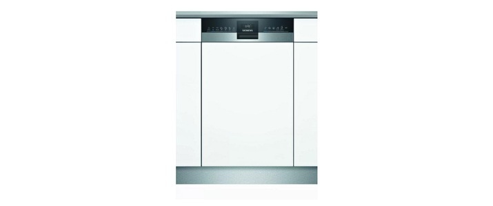 Siemens, Siemens SR55ZS11ME Geschirrspüler, Siemens iQ500, Teilintegrierter Geschirrspüler, 45 cm, Edelstahl, SR55ZS11ME