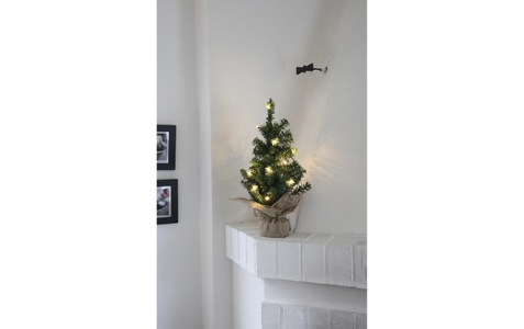 Best Season, LED-Tannenbaum Tree im Jute-Sack, Parforce Traditional Hunting Künstlicher Weihnachtsbaum »Toppy 10 LED, 45 cm«