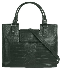 CLUTY, Cluty Henkeltasche, (1 tlg.), echt Leder, Made in Italy, Cluty Henkeltasche, echt Leder, Made in Italy