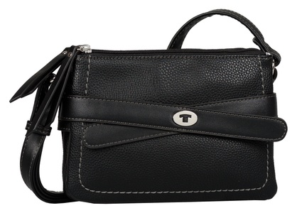 Tom Tailor, TOM TAILOR Mini Bag »LILLY Cross bag XS«, mit 2 Hauptfächer, TOM TAILOR Umhängetasche »Lilly«, aus weichem Lederimitat mit filigranem Logoplättchen und groben Nähten