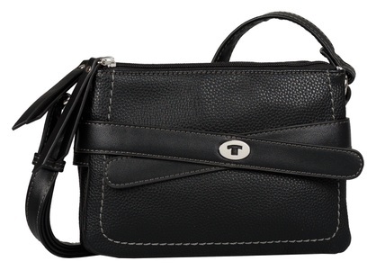 Tom Tailor, TOM TAILOR Mini Bag »LILLY Cross bag XS«, mit 2 Hauptfächer, TOM TAILOR Umhängetasche »Lilly«, aus weichem Lederimitat mit filigranem Logoplättchen und groben Nähten