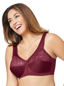 Glamorise, Magic lift BH Glamorise aubergine, GLAMORISE Entlastungs-BH