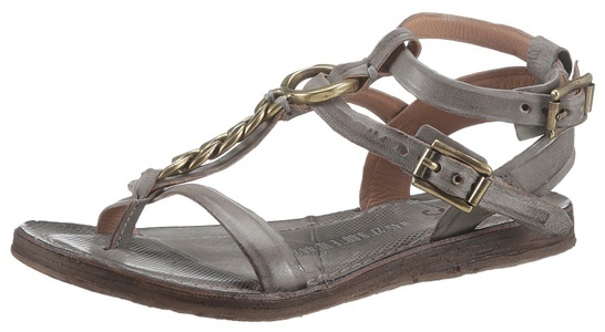 A.S.98, A.S.98 Riemchensandale »RAMOS«, mit effektvoller Zierkette, 