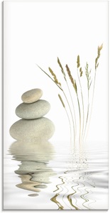 Artland Glasbild »Zen Friede«