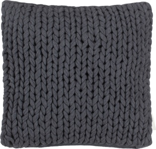 Tom Tailor, TOM TAILOR Kissenhülle »Knit«, (1 St.), mit gemütlichem groben Strickdessin, TOM TAILOR HOME Dekokissen »Knit«, mit gemütlichem groben Strickdessin, Kissenhülle ohne Füllung, 1 Stück