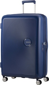 American Tourister, American Tourister - Koffer Spinner 77 cm / 97-110 L - Marinblau, American Tourister® Koffer »Soundbox« 4 Rollen