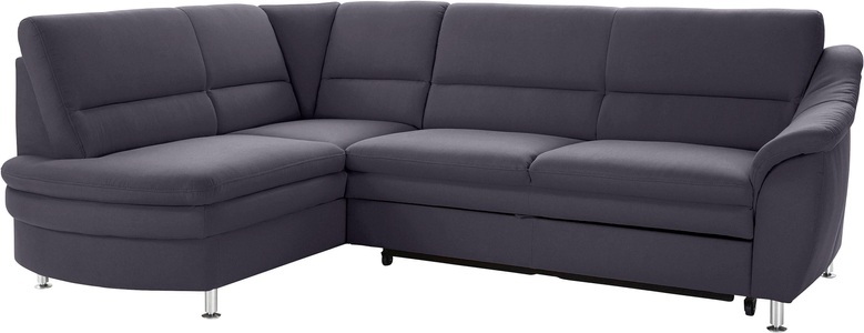 SIT&MORE, sit&more Ecksofa, sit&more Ecksofa »Cardoso L-Form«, mit Federkern, wahlweise mit Bettfunktion und Schubkasten