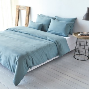 TRAUMSCHLAF, TRAUMSCHLAF Bettwäsche »Cotton-Leinen in Gr. 135x200, 155x220 oder 200x200 cm«, (2 tlg.), Bettwäsche in Leinen-Baumwolle-Qualität, unifarbene Bettwäsche, 