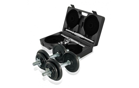 Gymstic, Gymstick Verstellbares Hantelset 15KG, Gymstick Hantel-Set »15 kg« 15 kg Set, Kurzhantel