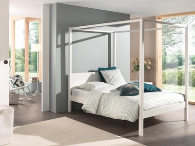 Vipack, Vipack Himmelbett, Vipack Himmelbett, (Made in Europe), wahlweise mit Textil-Set