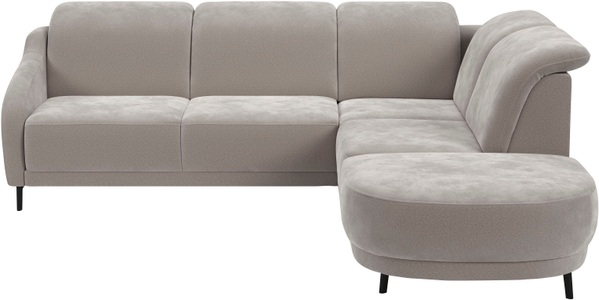 sit&more Ecksofa »Blues L-Form« wahlweise mit Klapptisch und USB