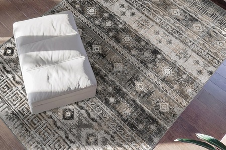 me gusta Teppich »Ariya 325«, rechteckig, 6 mm Höhe, Flachflor, gekettelt, Wohnzimmer