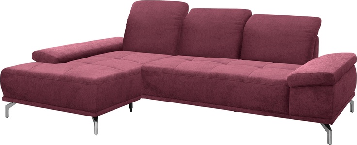 Places of Style Ecksofa »Caluna«, mit Sitztiefen- und Kopfteilverstellung