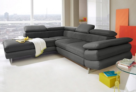 INOSIGN Ecksofa »Solution2«, wahlweise mit Bettfunktion
