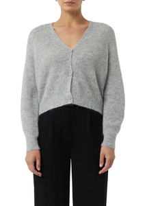 comma casual identity Cardigan, casual, bequem, Alpakamix, V-Ausschnitt