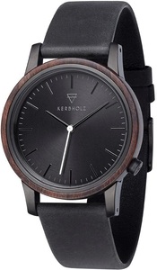 Kerbholz, KERBHOLZ Quarzuhr »Walter Sandalwood / Midnight Black, WATWWAL0074«, 