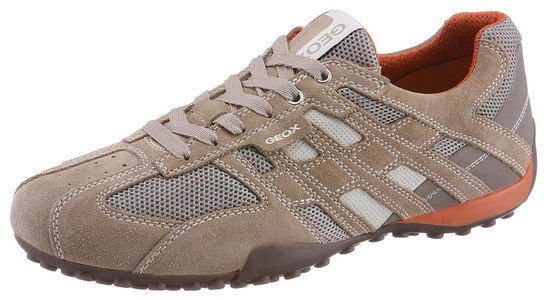 GEOX, Geox Sneaker »Snake«, Geox - Snake-39, für Herren, Beige, Größe 39