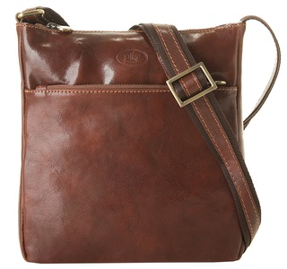 PIKÉ, Piké Umhängetasche, Piké Umhängetasche, echt Leder, Made in Italy