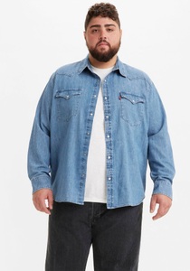 Levi's® Plus Jeanshemd, im Westernstyle