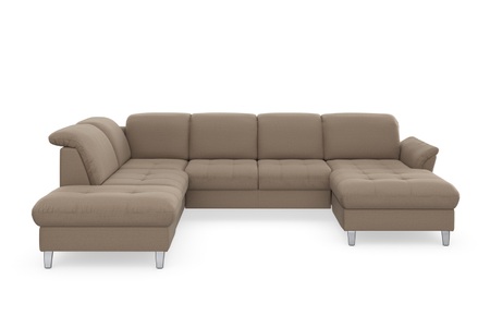 sit&more Wohnlandschaft, wahlweise mit Kopfteilverstellung, Bettfunktion und Stauraum