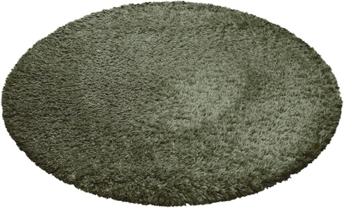 Esprit, Esprit Hochflor-Teppich »YOGI«, rund, 50 mm Höhe, Esprit Hochflor-Teppich »YOGI«, rund, 50 mm Höhe, flauschiger Flor, nachhaltig, gewebt, Wohnzimmer, Schlafzimmer, uni