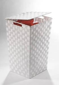HOME AFFAIRE, Home affaire Wäschekorb, locker Wäschekorb, aus Nylon und Metall