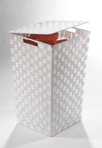 HOME AFFAIRE, Home affaire Wäschekorb, locker Wäschekorb, aus Nylon und Metall