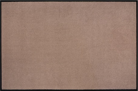White Label, White Label - Fussmatte - 90 x 150 cm - Beige, my home Fussmatte »Triton«, rechteckig, 7 mm Höhe, Schmutzfangmatte, Türmatte, In- und Outdoor, Läufer, waschbar