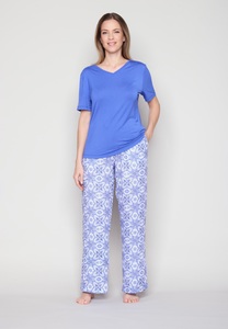 JOOP Pyjamahose mit Allover-Print und seitlichen Taschen