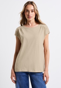 STREET ONE Shirttop, mit Raffung