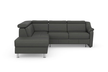 sit&more Ecksofa »Freetown«, inklusive Kopfteilverstellung und komfortablem Federkern, wahlweise mit Bettfunktion und Stauraum