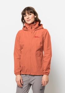 Jack Wolfskin, Jack Wolfskin Regenjacke Damen Stormy Point 2L Jacket Women M rot guave, 