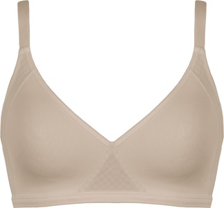 Naturana Bügelloser BH, mit eleganten Spitzendetails