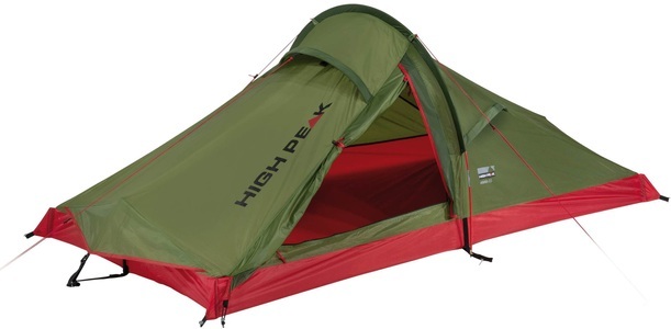 HIGH PEAK, High Peak Siskin 2.0 Zelt pesto/red 2020 Zelte, Tunnelzelt Siskin 2.0