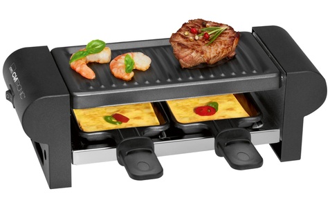 Clatronic, Raclette-Grill, Clatronic, »RG 3592, 2 Personen«, Clatronic RG 3592 Raclettegerät