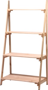 DOBAR, DOBAR Blumentreppe BxTxH: 75x39x146 cm, Kiefer, dobar Blumenständer »Blummentreppe«, BxTxH: 75x39x146 cm