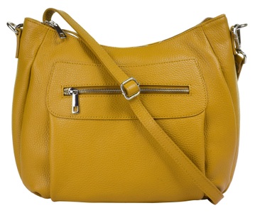 SAMANTHA LOOK, Samantha Look Umhängetasche, Samantha Look Umhängetasche, echt Leder, Made in Italy