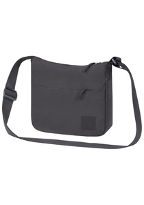 Jack Wolfskin, Jack Wolfskin Umhängetasche aus recyceltem Material Sunset one size grau asphalt, Jack Wolfskin Umhängetasche »SUNSET«