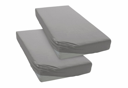 MY HOME SELECTION, Spannbettlaken »Jersey-Elasthan«, my home Selection, my home Spannbettlaken »232LAPHYSALIS« 100% Baumwolle, Matratzen bis 18 cm Höhe, Bettlaken, Spannbetttuch
