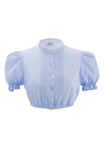 BERWIN & WOLFF, Berwin & Wolff Dirndlbluse mit Gummizug am Saum, 