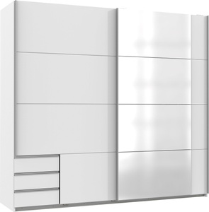Wimex, Wimex Schwebetürenschrank »Emden«, Ausführung mit Spiegel, Wimex Schwebetürenschrank »Emden moderner Kleiderschrank mit Spiegel und Schubladen BESTSELLER«, Schlafzimmer Schrank Garderobenschrank mit Schwebetüren Topseller