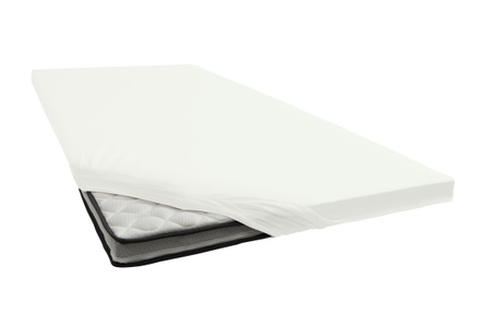Janine, Spannbettlaken »Jersey-Elasthan«, Janine, Janine Spannbettlaken »TOPPER 5001«, mit Rundumgummizug