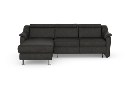 sit&more Ecksofa »Freetown«, inklusive Kopfteilverstellung und komfortablem Federkern, wahlweise mit Bettfunktion und Bettkasten