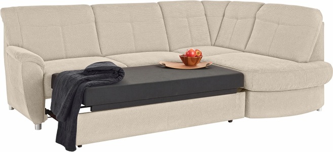 SIT&MORE, sit&more Ecksofa, sit&more Ecksofa »Sonoma L-Form«, wahlweise mit Bettfunktion und Bettkasten
