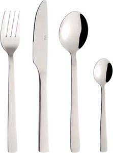 aida RAW, aida RAW Besteck-Set »RAW«, (Set, 48 tlg.), Edelstahl poliert, aida RAW Besteck-Set »RAW«, (Set, 48 tlg.), poliert