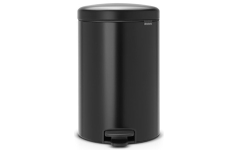 BRABANTIA, Brabantia Treteimer NewIcon Matt Black, Brabantia Mülleimer »NewIcon 20 l, Matt Black«, 1 Behälter