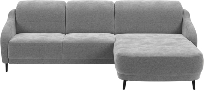 sit&more Ecksofa »Blues L-Form« wahlweise mit Klapptisch und USB