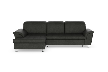 DOMO collection, DOMO collection Ecksofa »Franzi«, wahlweise mit Bettfunktion, Bettkasten und Kopfteilverstellung, frei im Raum stellbar, DOMO collection Ecksofa »Franzi Steppung im Sitzbereich B7T/H: 278/162/80 cm, L-Form« wahlweise mit Bettfunktion, Bettkasten und Kopfteilverstellung