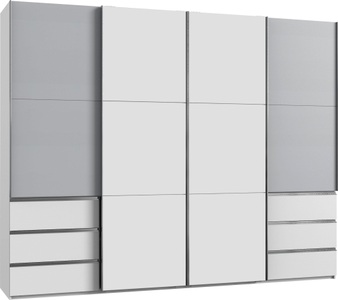 fresh to go, Fresh To Go Schwebetürenschrank »Level«, Wimex Schwebetürenschrank »Level by fresh to go«, mit Synchronöffnung