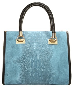 CLUTY, Cluty Henkeltasche, Cluty Henkeltasche, echt Leder, Made in Italy